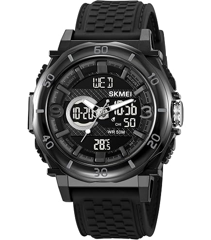 Canary Heat Protection Watch with Alarm & LED Display, Waterproof
